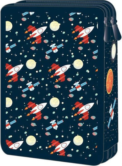 Must Team Filled Pencil Case Rocket Fun