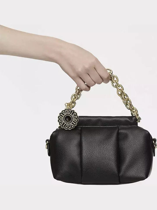 Bandolera Damentasche Schultertasche Schwarz