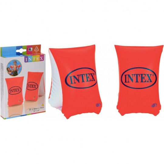 Intex Swimming Armbands from Vinyl 6-12 years 30x15cm. Orange