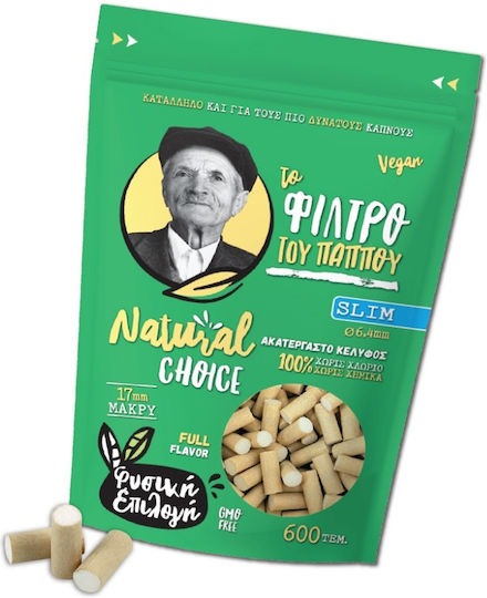 Tou Pappou Filtertips Einfach 6.4mm 600x1Stk