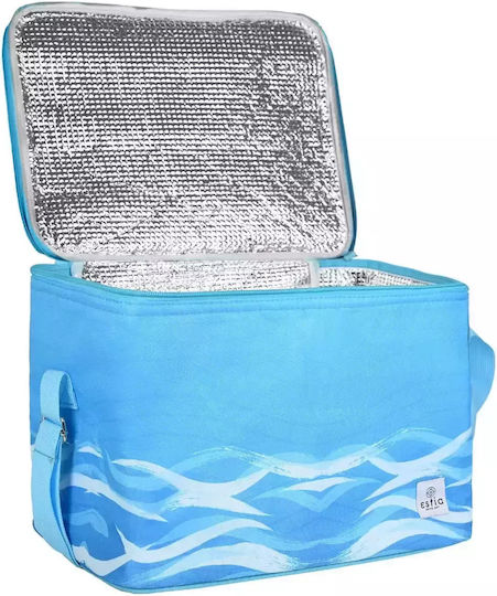Estia Isoliertasche Umhängetasche Save The Aegean 15 Liter Tranquil Tides L30 x B23 x H22cm