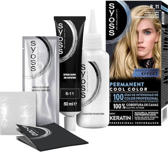Syoss Vopsea De Păr N8-11 Blond Deschis Intens Șandrat