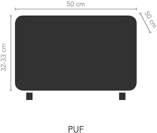 Mc Decor Akari Husa Elastică Scaun Gri 50x50cm