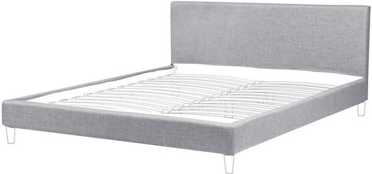 Beliani Ελαστικό Κάλυμμα Πολυθρόνας Γκρι 180x200cm