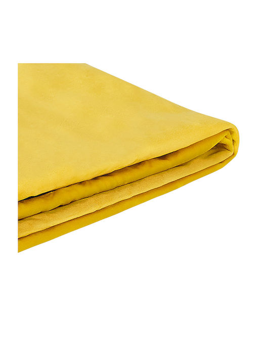 Beliani Fitou Elastic Cover for Armchair Yellow 180x200cm 1pcs 214047