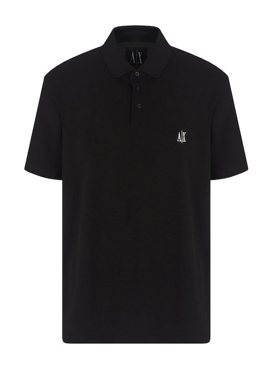 Polo T-shirt Μαυρο