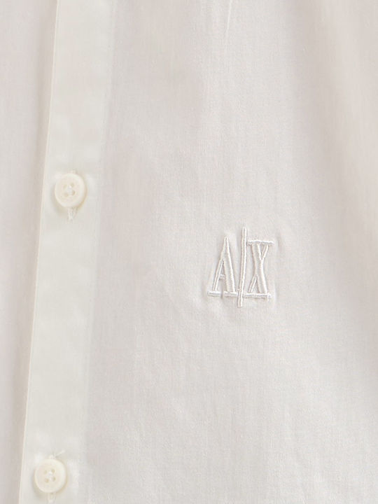 Long-sleeved Cotton Shirt White