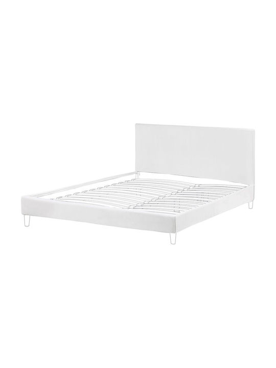 Beliani Fitou Ελαστικό Κάλυμμα Πολυθρόνας Λευκό 180x200cm
