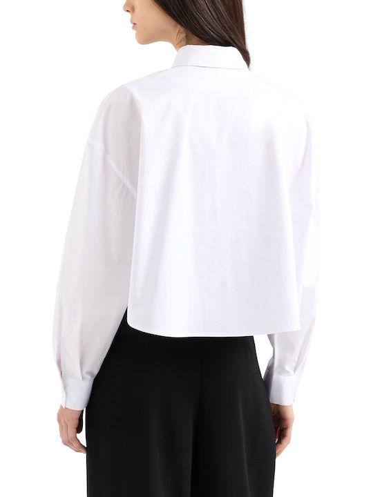 Armani Exchange Γυναικείο Πουκάμισο White