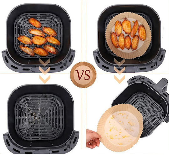 Telco Non-stick Papers for Air Fryer 20x20cm 50pcs