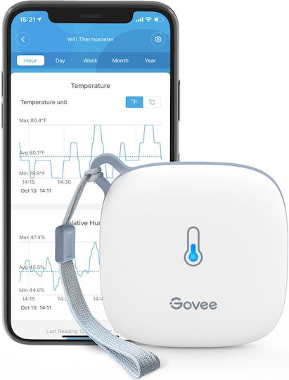 Govee H5179 Temperature - Humidity Sensor Battery Wi-Fi & Bluetooth