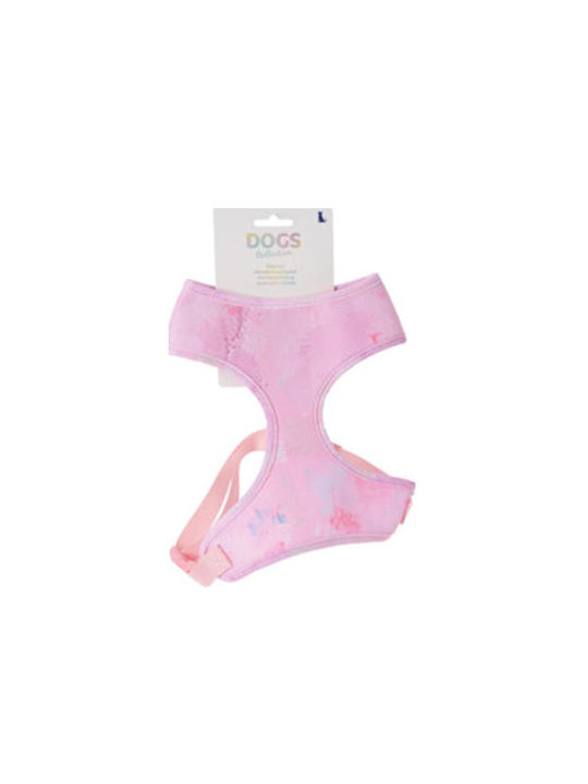 Hunde-Geschirr Pink Groß 48-73x35cm