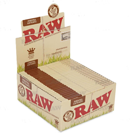 Raw Organic Hemp Foițe de Țigări Rulate Slim King Size 32 foi 50buc