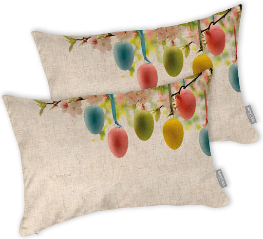 Saint Clair Easter Cushion 09 Fabric Easter Pillow 30x45cm