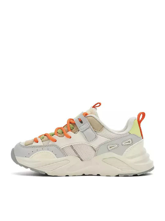 FILA Memory Lace Twist Beige Kinder Sneaker
