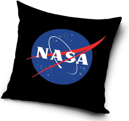 Nasa Black Decorative Pillow Case 40x40cm Nasa Black Decorative Pillow Case 40x40cm