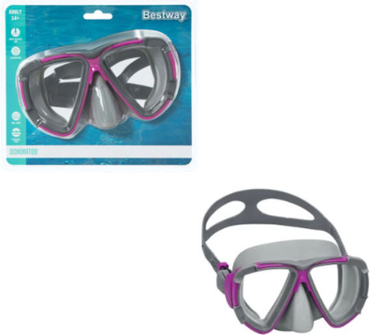 Bestway Purple Silicone Diving Mask