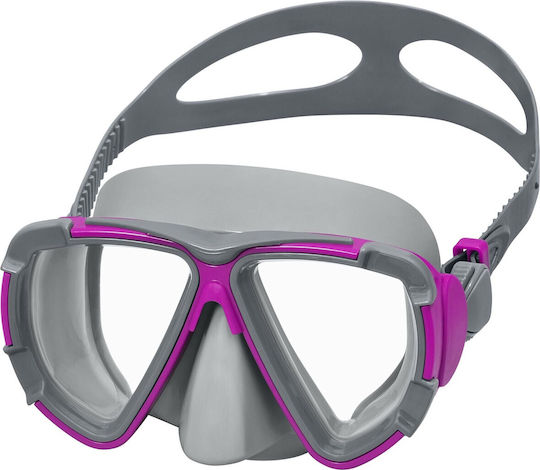 Bestway Purple Silicone Diving Mask