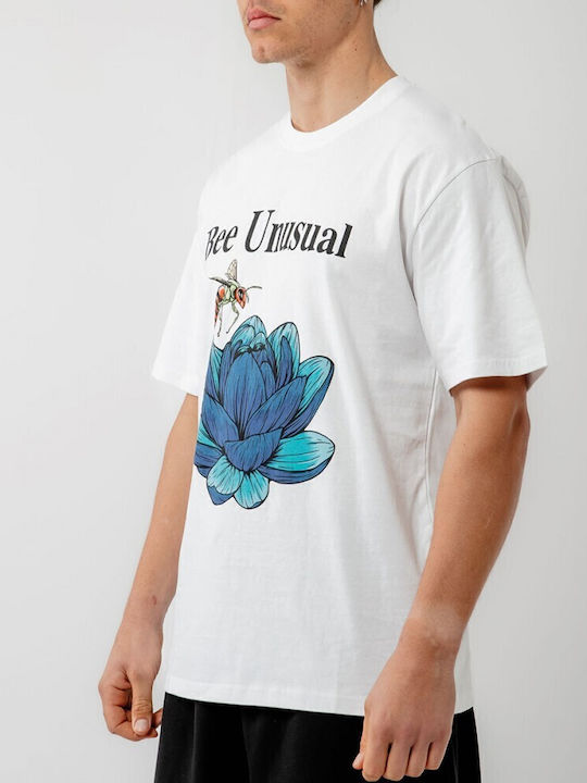 Honey Bee Kurzarm T-Shirt Weiß