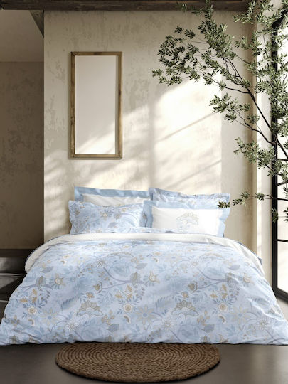 Nima Set Übergröße 4Stück 160x200+32cm mit Gummizug Jacobus Light Blue Nima Set Übergröße 4Stück 160x200+32cm mit Gummizug Jacobus Light Blue