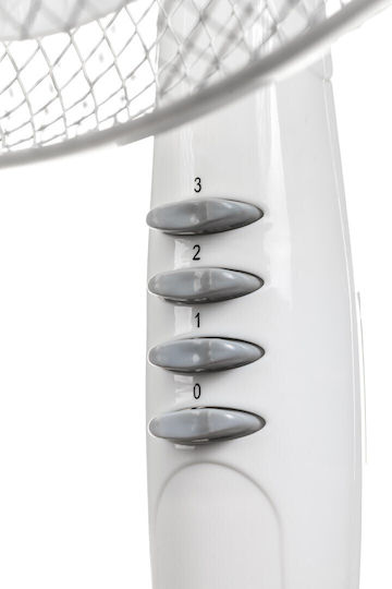 Active Jet Pedestal Fan 50W Fan Diameter 43cm White