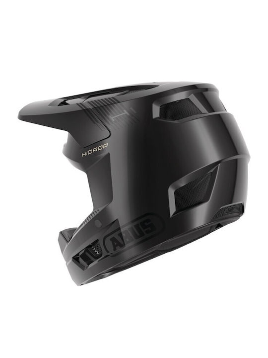 Abus Shiny Față întreagă Cască de Bicicletă Munte cu Protecție MIPS Negru