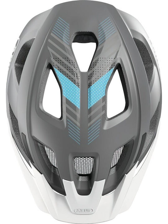 Abus Aduro 3.0 Fahrradhelm Straße Grau