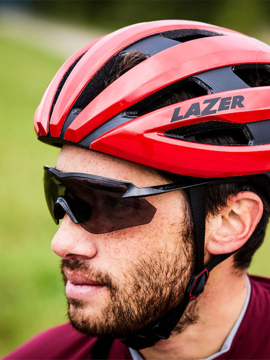 Lazer Sphere Bicycle Helmet Road with MIPS Protection Red