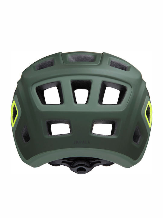 Lazer Impala Bicycle Helmet Mountain with MIPS Protection Green