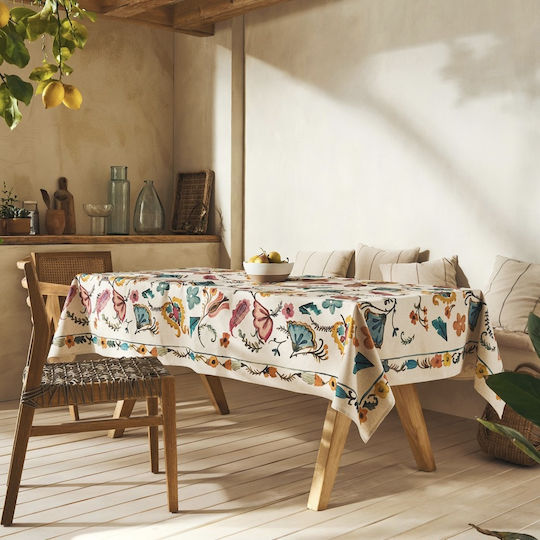 Gofis Home Tablecloth Astrid Multi 291 135x135cm