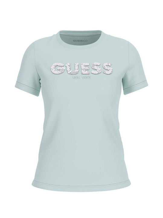 Damen T-Shirt Misty Teal