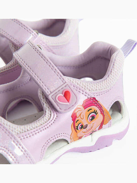 Kinder Sandalen Paw Patrol Lila