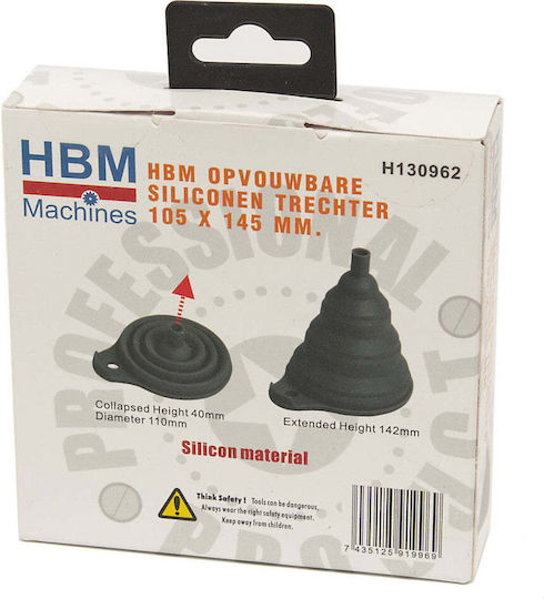 Erweiterbarer Silikontrichter Hbm