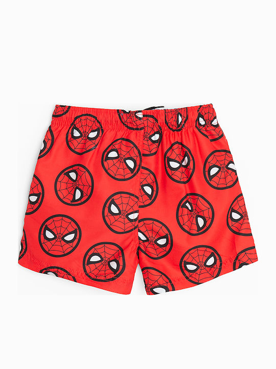 Cool Club Spiderman Kids Swimwear Swim Shorts Red