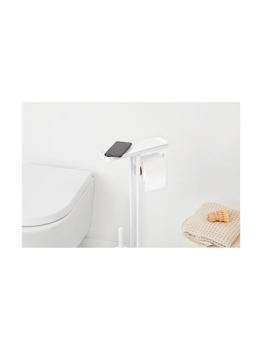 Brabantia Подов Държач За Хартия Бял