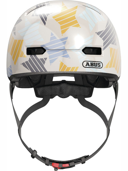 Abus Skurb Kids' Helmet for BMX / City Bike Grey Stars Grey Stars