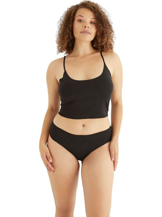 Βαμβακερά High Waist Women's Slip MultiPack Colorful