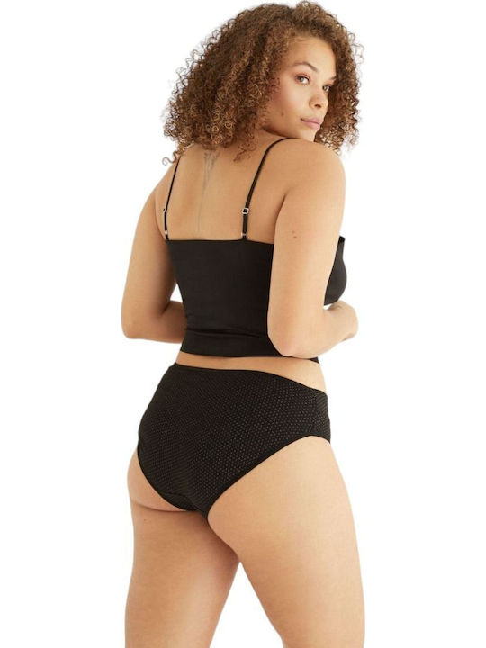 Βαμβακερά High Waist Women's Slip MultiPack Colorful