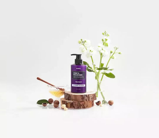 Intensive Moisturizing Care Dry Damaged Hair Kundal Honey & Macadamia Pink Grapefruit 500 Ml