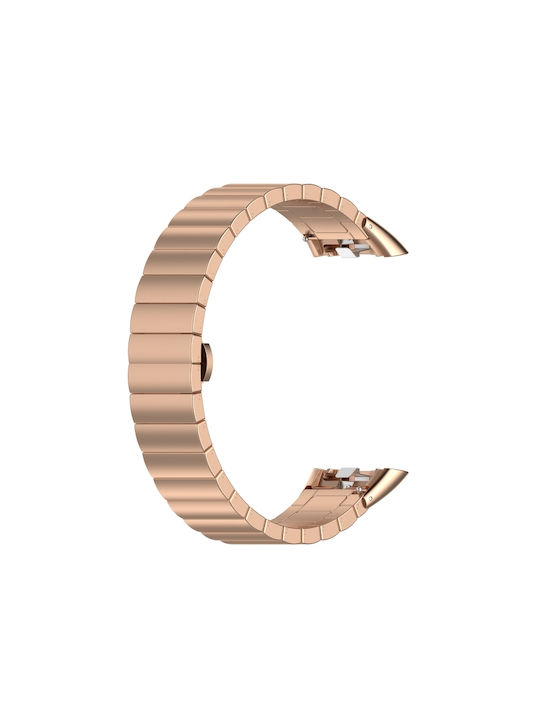 Strap Stainless Steel Rose Gold (Huawei Band 7Honor Band 6)