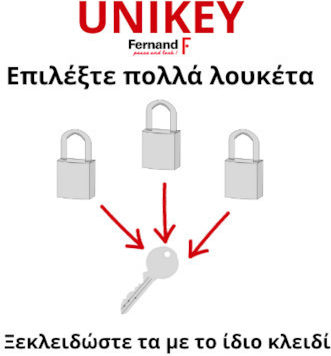 Thirard Bronze Padlock Brass with Key 40mm 1pcs