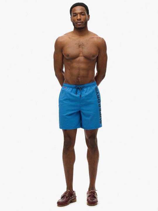 Superdry Men's Swimwear Shorts Monaco Blue