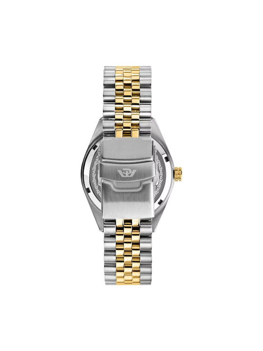 Philip Watch Ρολόι Αυτόματο με Μεταλλικό Μπρασελέ Philip Watch Ρολόι Αυτόματο με Μεταλλικό Μπρασελέ