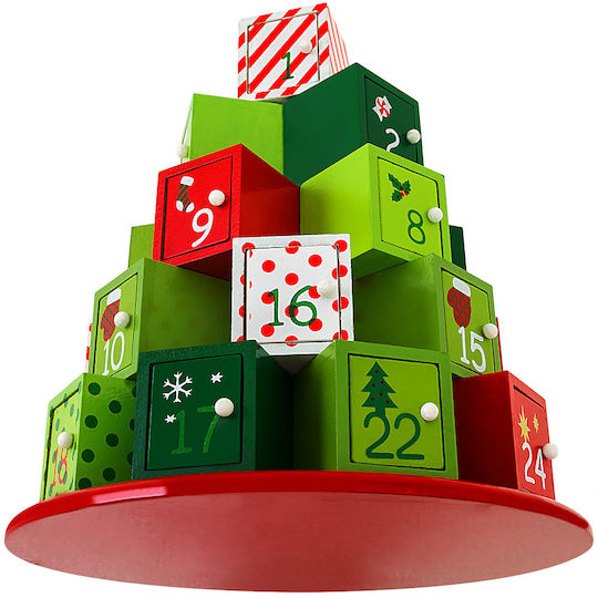 EGO Interiors Aca Selbstgemachter Holz-Adventskalender