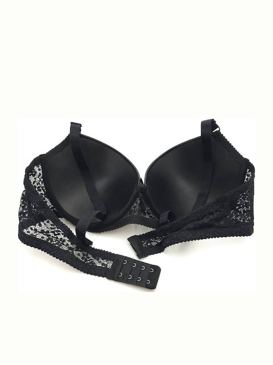 Bra with Light Padding Underwire Black