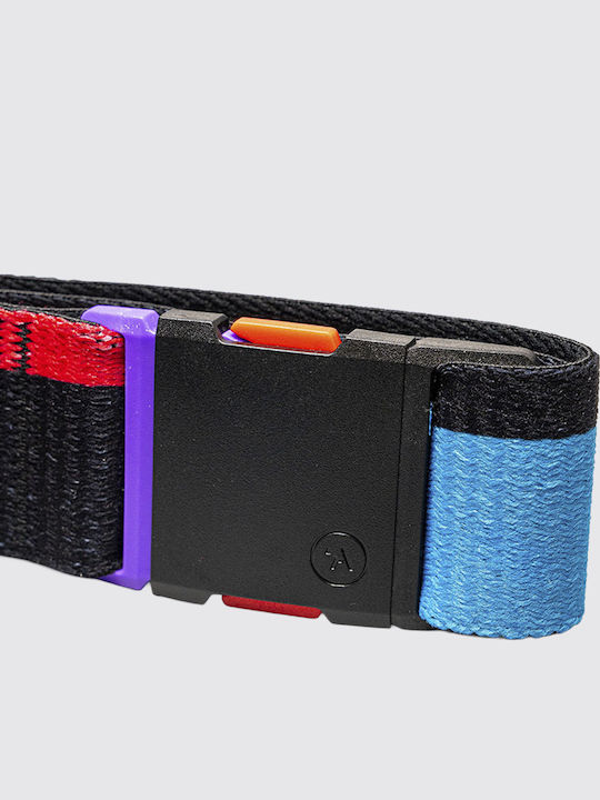 Elastisch Herren Gürtel Blau