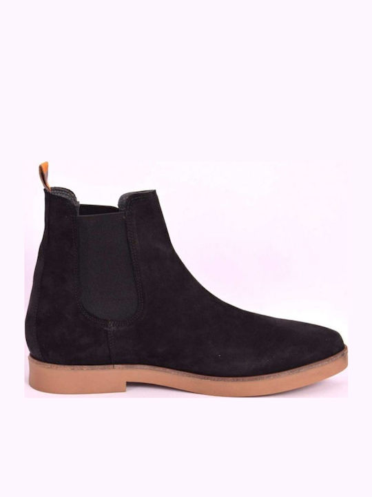 Wildleder Schwarz Herrenstiefel