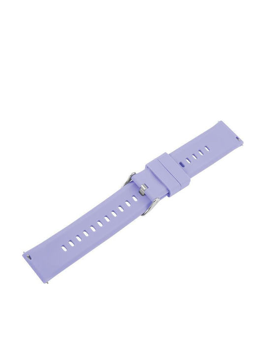 Καουτσούκ Λουράκι Μωβ 18mm