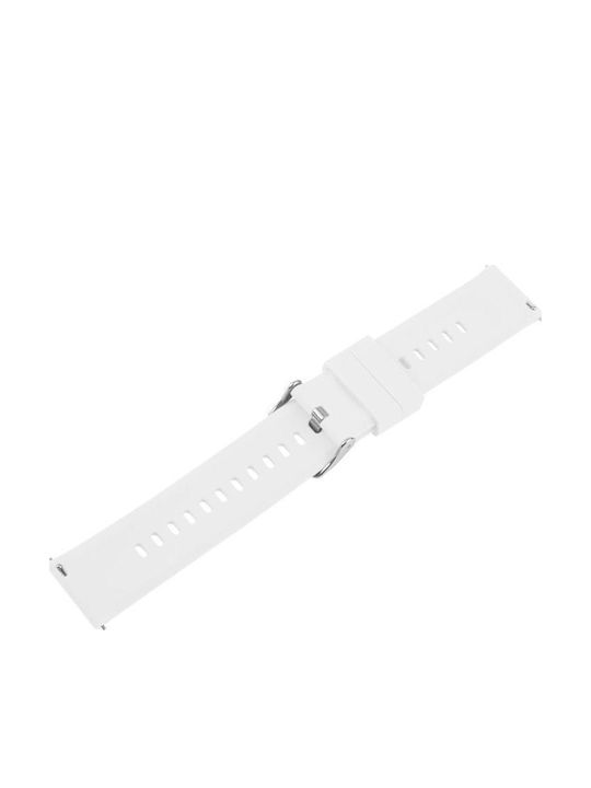 Rubber Strap White 20mm