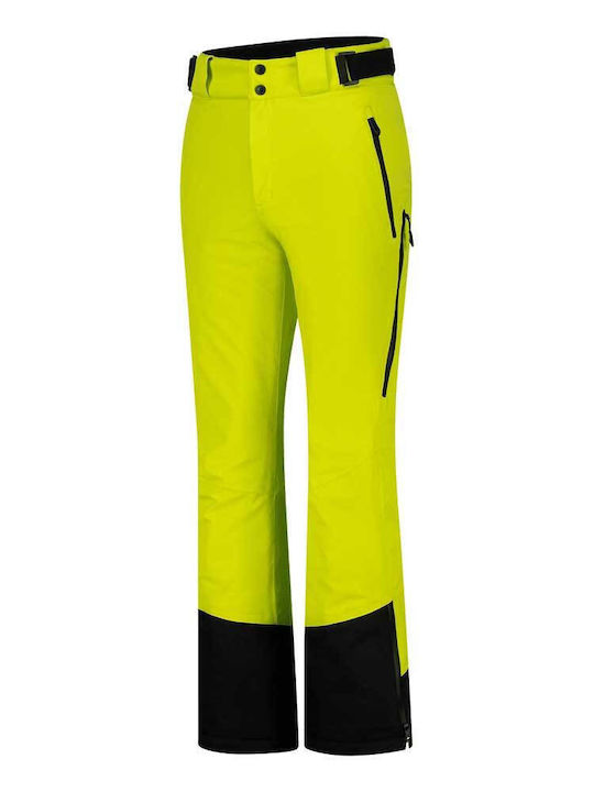 Dielsport 182354-LIM Men's Trousers for Ski & Snowboard Green